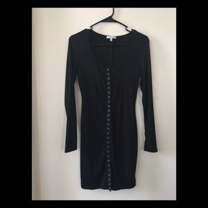 Long sleeve Black dress